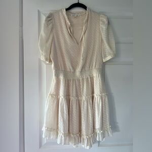 Heartloom Cream Midi Dress
